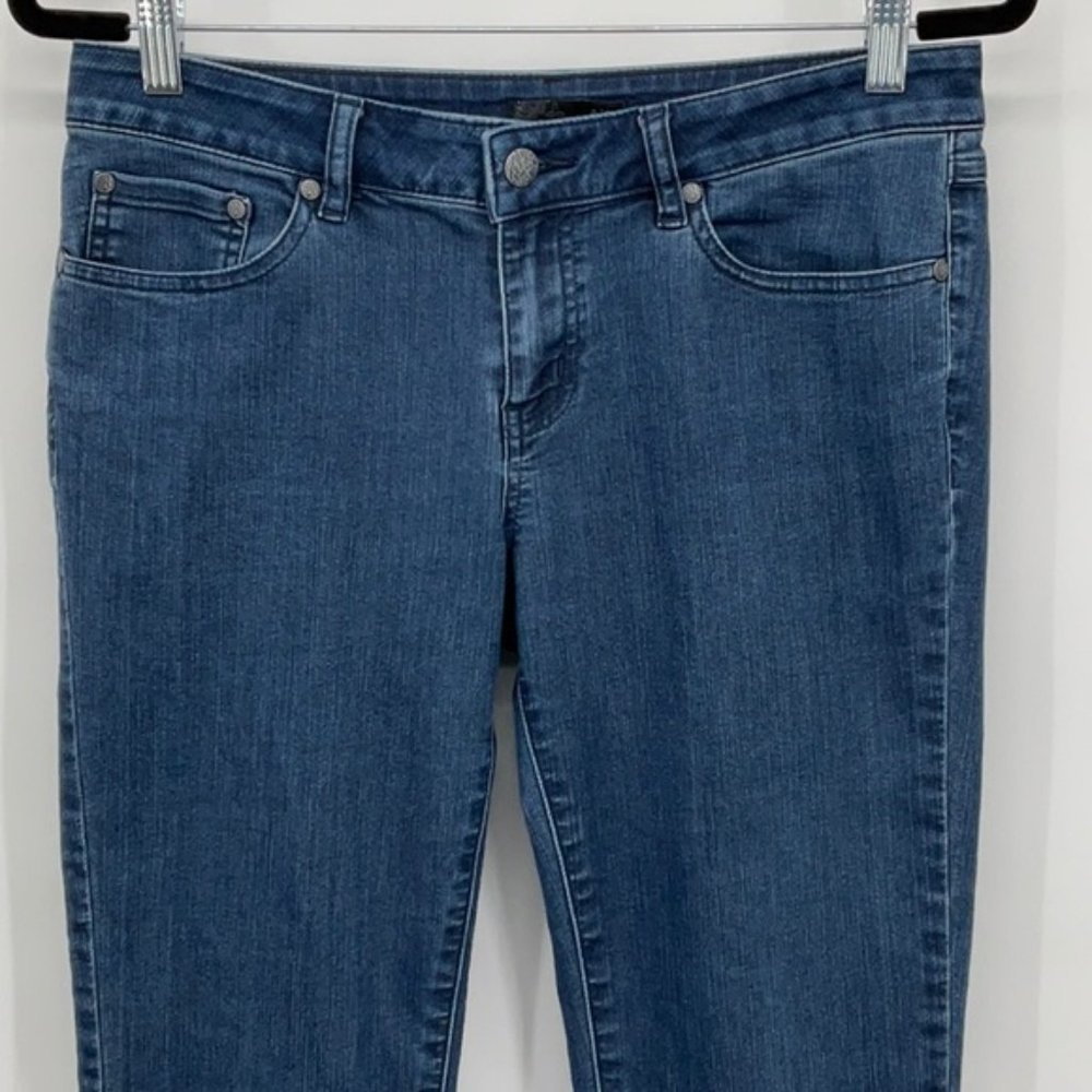 PrAna Kayla Organic Skinny Chambray Jeans Size 6 - Picture 4 of 7